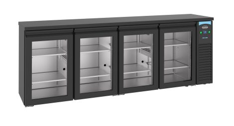 BARKOELER ZWART 4 GLASDEUREN