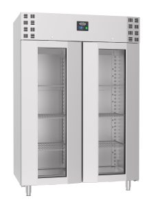 KOELKAST RVS GLASDEUR MONO BLO