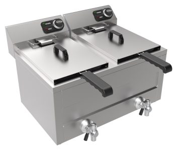 FRITEUSE TAFEL 2X8L 2X3KW