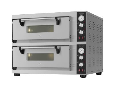 ELEK. PIZZAOVEN DUBBEL 2 X 4