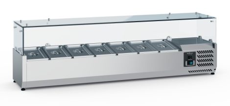GEKOELDE OPZETVITRINE 1/4 GNx7