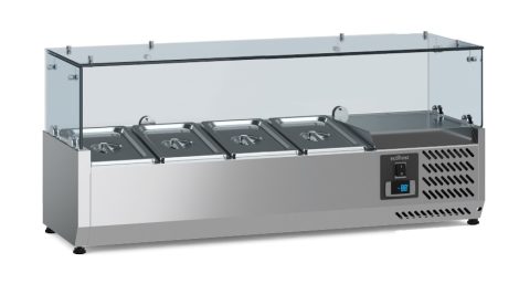GEKOELDE OPZETVITRINE 1/3 GNx4