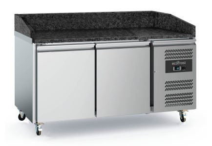 PIZZAWERKBANK 2 DEURS GRANIET