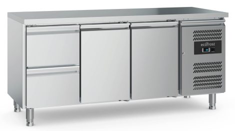 700 KOELWERKBANK 2 DRS 2 LADEN