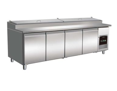 SALADETTE 4 DEURS RVS BLAD